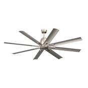 Kichler Breda 65" 8 Blade Indoor / Outdoor Ceiling Fan Brushed Nickel