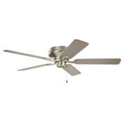 Kichler 52" 5 Blade Hugger Indoor Ceiling Fan Brushed Nickel