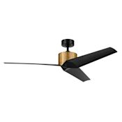 Kichler Almere 56" 3 Blade Indoor Ceiling Fan Brushed Natural Brass