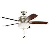 Kichler Terra Select 52" 5 Blade Indoor Ceiling Fan Brushed Nickel