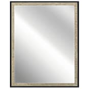 Kichler Millwright 24" W x 30" H Rectangular Framed, Frameless Bathroom Mirror Distressed Antique Gray