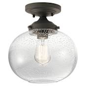Kichler Avery 10" Wide Semi -Flush Ceiling Fixture Olde Bronze