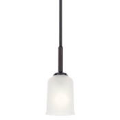 Kichler Shailene 5" Wide Mini Pendant Black