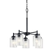 Kichler Winslow 5 Light 20" Wide Chandelier Black