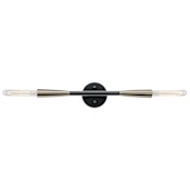 Kichler Branches 2 Light 21" Wide Wall Sconce Black