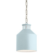 Kichler Montauk 9" Wide Mini Pendant Light Blue