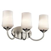 Kichler Aubrey 21" Wide 3 Light Bathroom Vanity Light Brushed Nickel