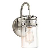 Kichler Brinley 12" Tall Wall Sconce Brushed Nickel