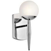 Kichler Jasper 1 Light Wall Sconce Chrome