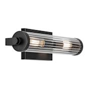 Kichler Azores 2 Light 16" Wide Bath Bar Black