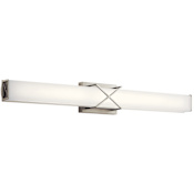 Kichler Trinsic 32" Wide LED ADA Bathroom Bath Bar Brushed Nickel