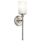Kichler Joelson 5" Wide Single Light Bathroom Sconce Brushed Nickel