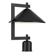 Kichler Ripley 16" Tall Post Light Black