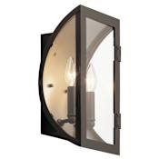 Kichler Narelle 2 Light 14" Tall Outdoor Wall Sconce Olde Bronze