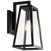 Kichler Delison 17" Tall Outdoor Wall Sconce Black