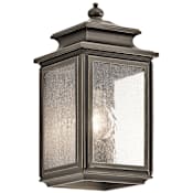 Kichler Wiscombe Park 1 Light 12.25" Outdoor Wall Light Olde Bronze