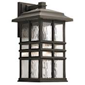 Kichler Beacon Square 18" Tall Outdoor Wall Sconce Olde Bronze