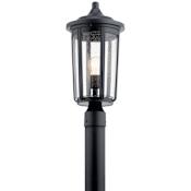 Kichler Fairfield 19" Tall Outdoor Single Head Post Light Black