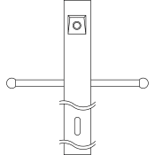 Kichler Post with External Photoeye Architectural Bronze