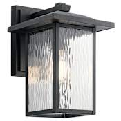 Kichler Capanna 13" Tall Outdoor Wall Sconce Textured Black