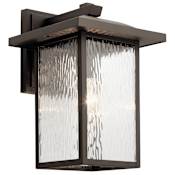 Kichler Capanna 16" Tall Outdoor Wall Sconce Olde Bronze