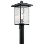 Kichler Capanna 18" Tall Outdoor Single Head Post Light Textured Black