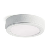 Kichler 4D 12 Volt LED Under Cabinet Puck Light - 3000K Textured White