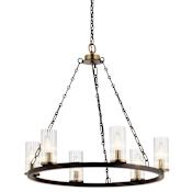 Kichler Mathias 6 Light 25" Wide Chandelier Olde Bronze