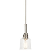 Kichler Aivian 5" Wide Mini Pendant Nickel Textured