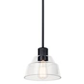 Kichler Eastmont 8" Wide Mini Pendant Black