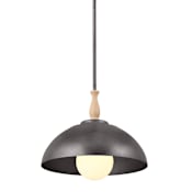 Kichler Fira 14" Wide Pendant Anvil Iron