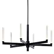 Kichler Sycara 37" Wide Chandelier Black