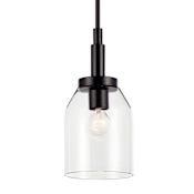 Kichler Madden 7" Wide Mini Pendant Black