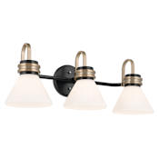 Kichler Farum 3 Light 26" Wide Vanity light Black