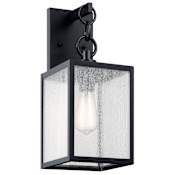Kichler Lahden 17" Tall Outdoor Wall Sconce Black