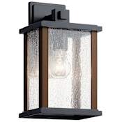 Kichler Marimount 13" Tall Outdoor Wall Sconce Black