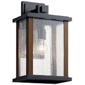 Kichler Marimount 17" Tall Outdoor Wall Sconce Black
