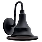 Kichler Hampshire 15" Tall Outdoor Wall Sconce Textured Black