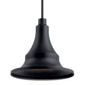 Kichler Hampshire 16" Wide Outdoor Pendant Textured Black