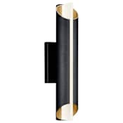 Kichler Astalis 21" Tall LED Outdoor Wall Sconce Textured Black