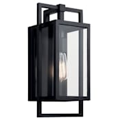 Kichler Goson 16" Tall Outdoor Wall Sconce Black