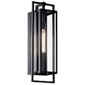 Kichler Goson 24" Tall Wall Sconce Black
