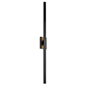 Kichler Nocar 60" Tall LED Outdoor Wall Sconce Textured Black