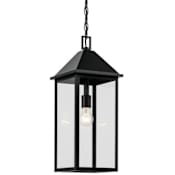 Kichler Prin 9" Wide Outdoor Mini Pendant Black