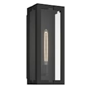 Kichler Calen 18" Tall Outdoor Wall Sconce Textured Black