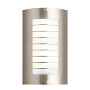 Kichler Newport 2 Light 9" Wide ADA Compliant Outdoor Wall Sconce Brushed Nickel