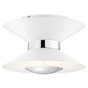 Kichler Kordan 2 Light 14" Wide Integrated LED Semi-Flush Ceiling Fixture Matte White