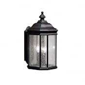 Kichler Kirkwood Collection 3 Light 21" Outdoor Wall Light Black (Painted)