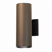 Kichler Cylinder 2 Light 12" Tall Outdoor Wall Sconce Architectural Bronze