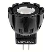Kichler 12V LED MR-8 Bi-Pin Bulb, 2700K 60 Degree Wide Flood Black